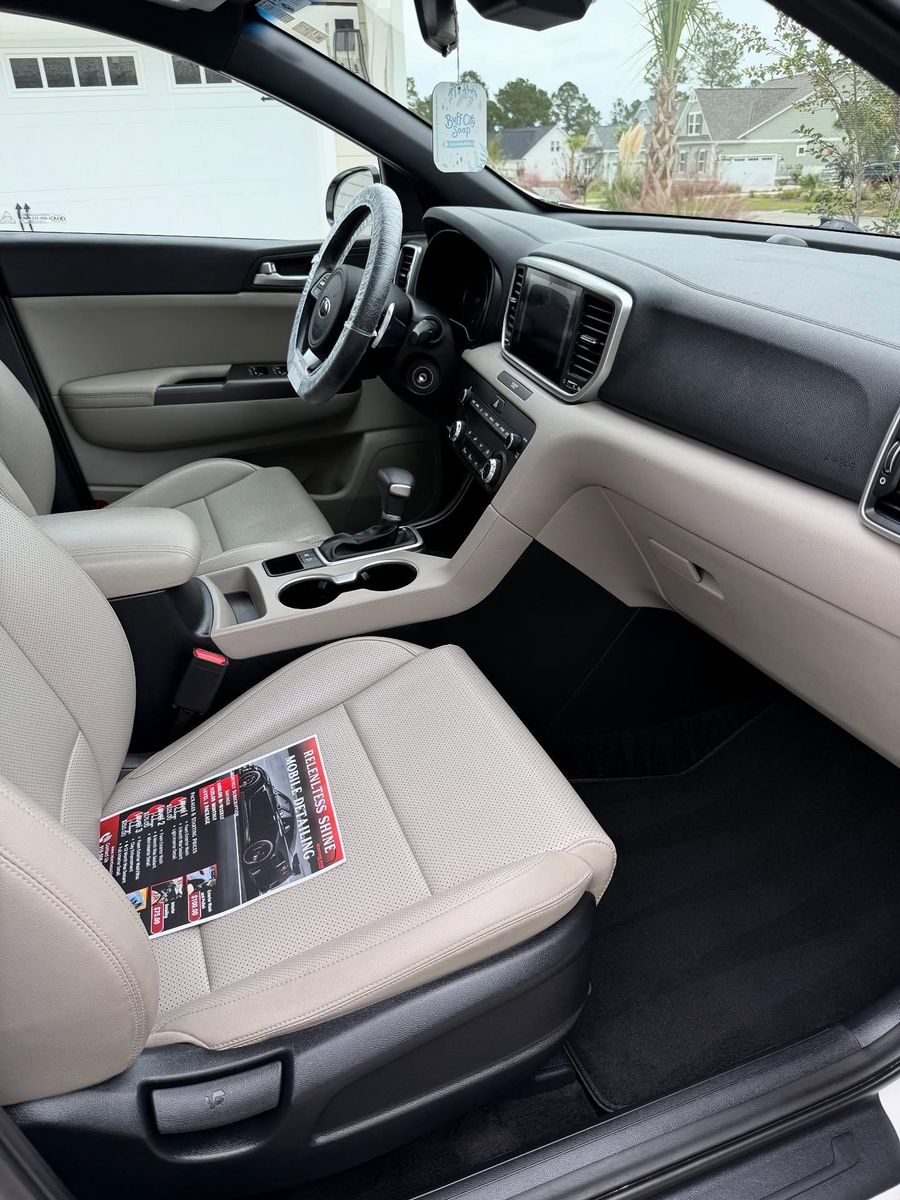 Gold Package "FULL detail" for Relentless Shine Mobile Detailing in Calabash, NC