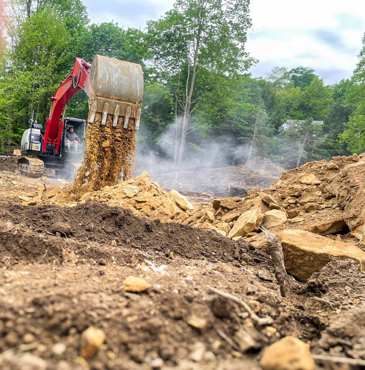 Site Preparation for  in Middlefield, OH