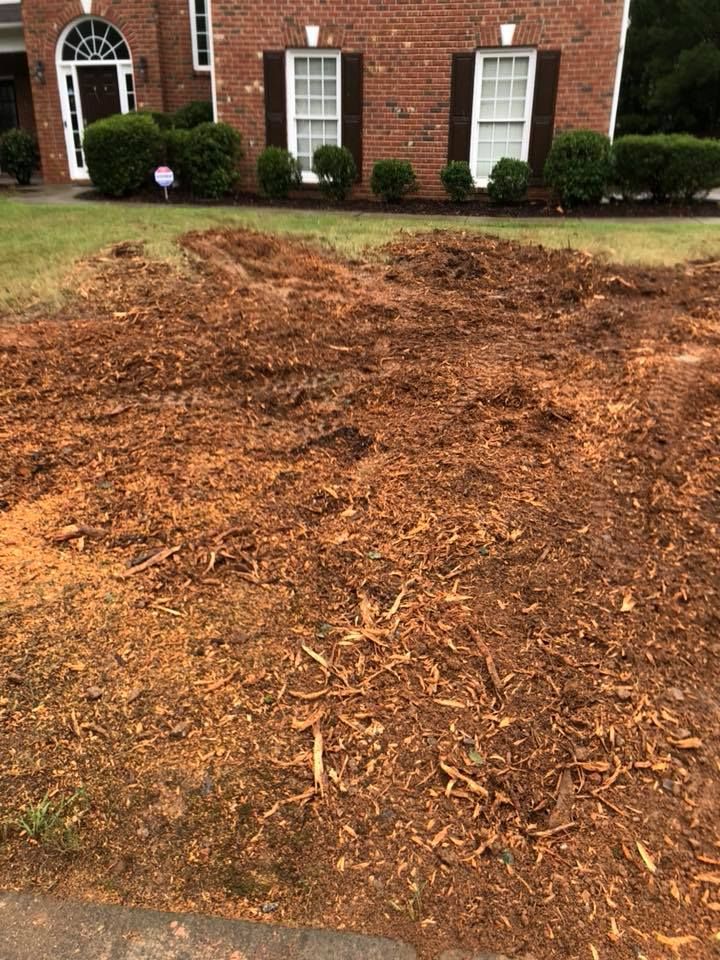 Fall Clean Up for M & J Tree Service & Stump Grinding in Auburn, GA