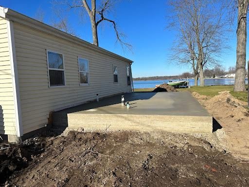 Concrete for New Vision Construction Company in Fort Wayne, IN