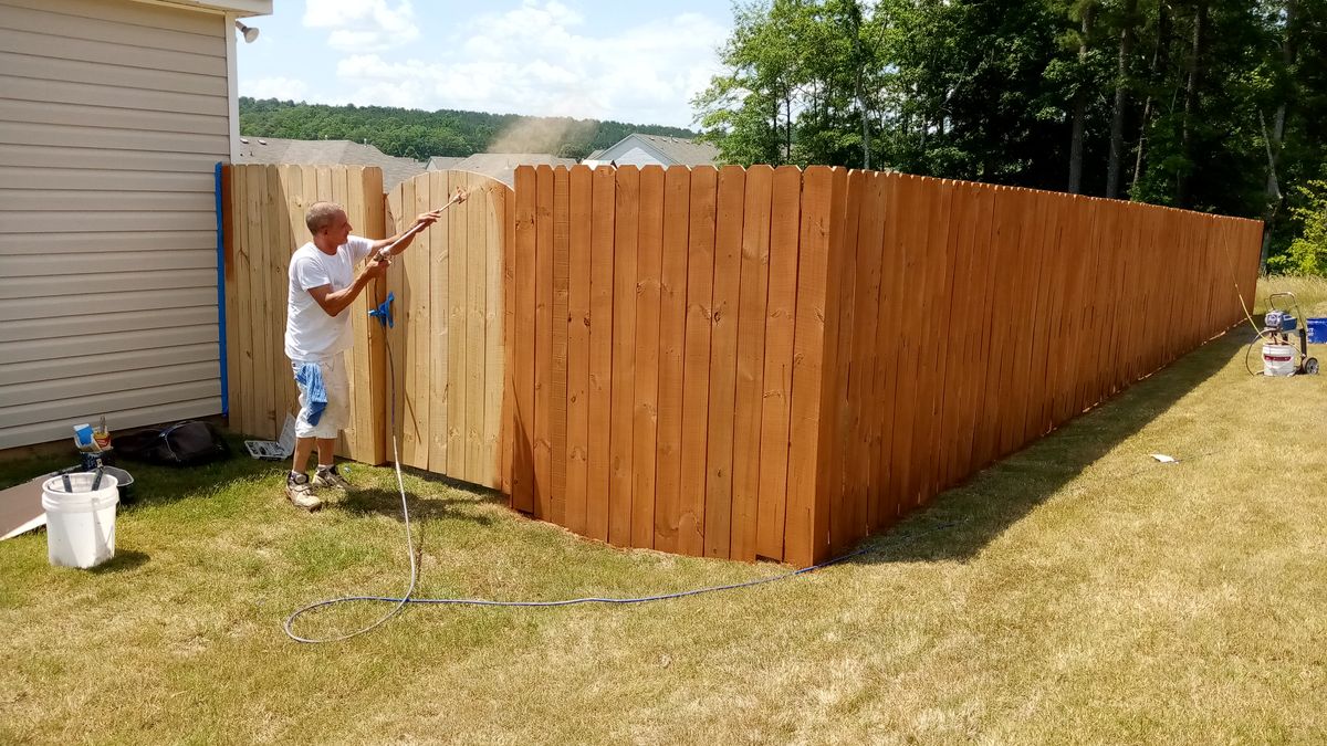 Deck & Fence Cleaning, Staining, and Repairing for Squeaky Clean Windows Gutters & More in Hoover, AL