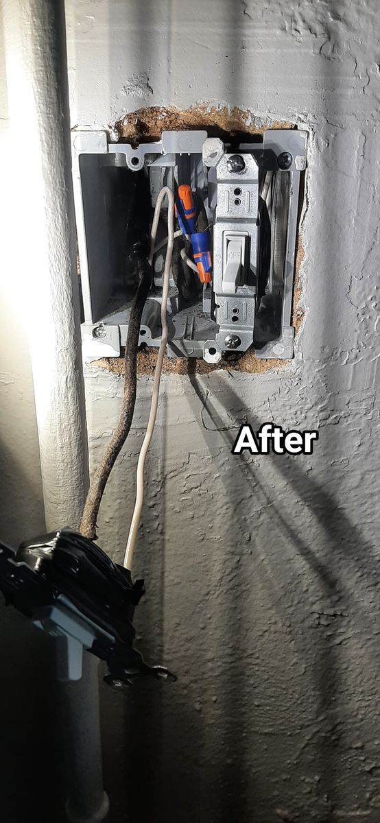 Outlet and Switch Installation for Core Electric in Johnstown, PA