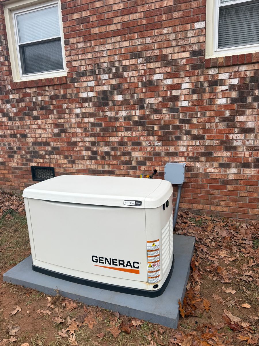 Generator Installations for Turner Power Solutions in Lyman, SC