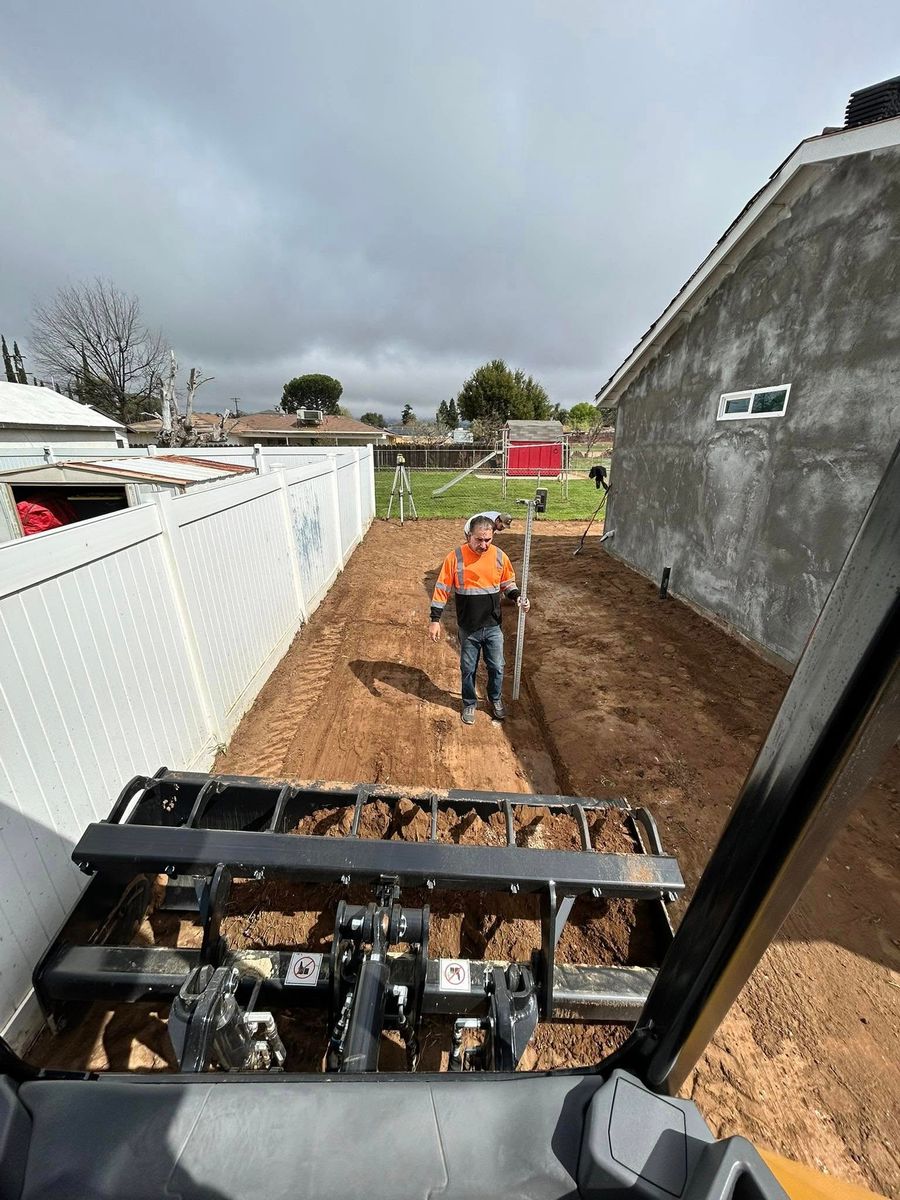 Grading for P&C Earth Works Inc  in Los Angeles, CA