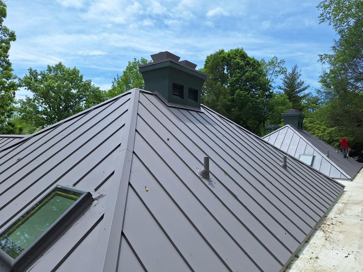 Metal Roofing for Unified Construction Services in Henderson County, NC