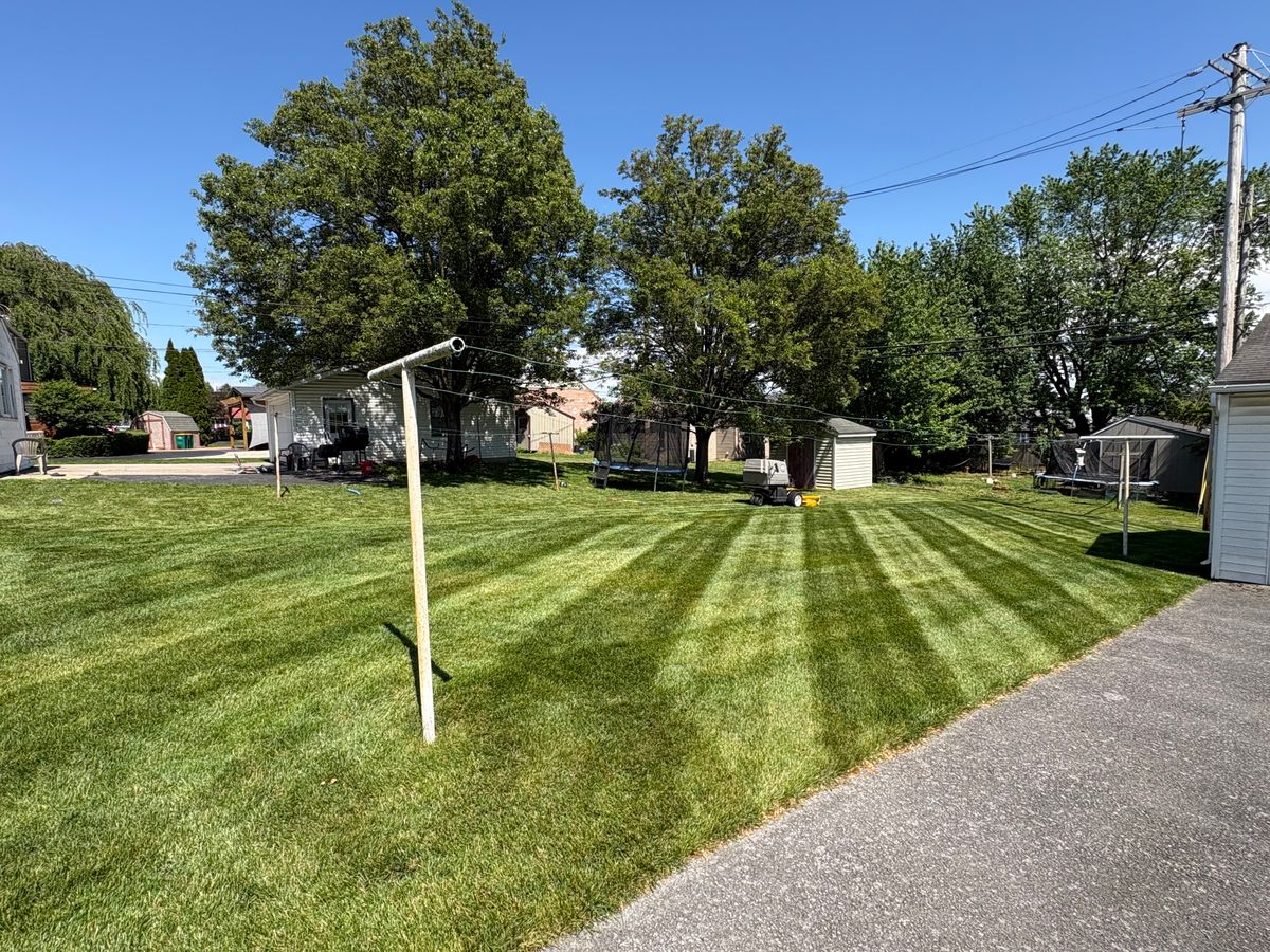 Mowing for Byers Premier Landscapes in Chambersburg, PA