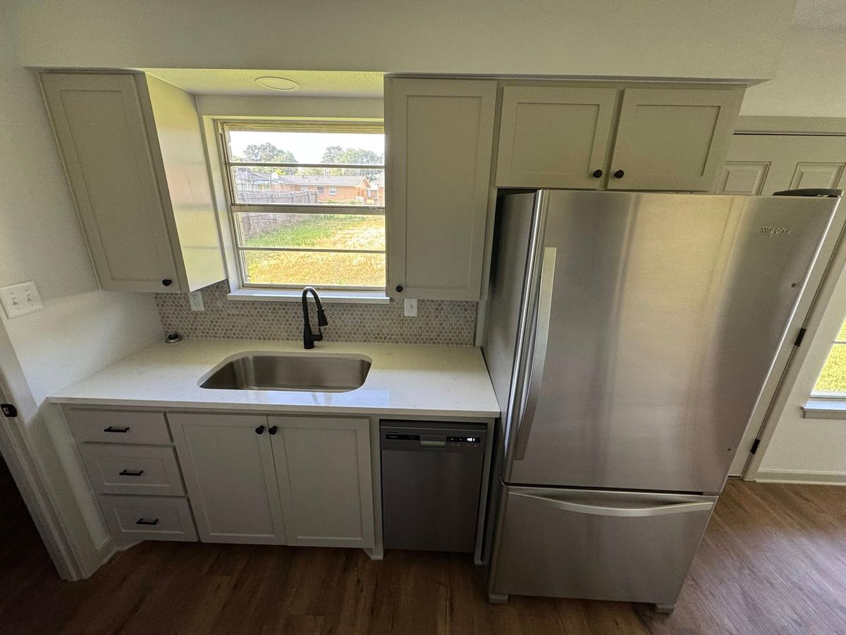 Kitchen Renovation for K P Construction in Texarkana, TX