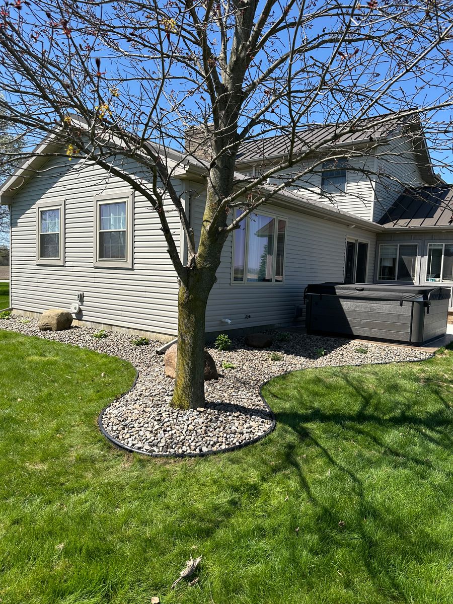 Landscape design for OT Lawn and Landscaping LLC in Carey, OH