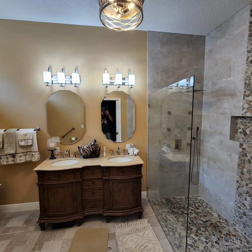 Bathroom Renovation for Fawcett Construction Inc. in Port Saint Lucie, FL