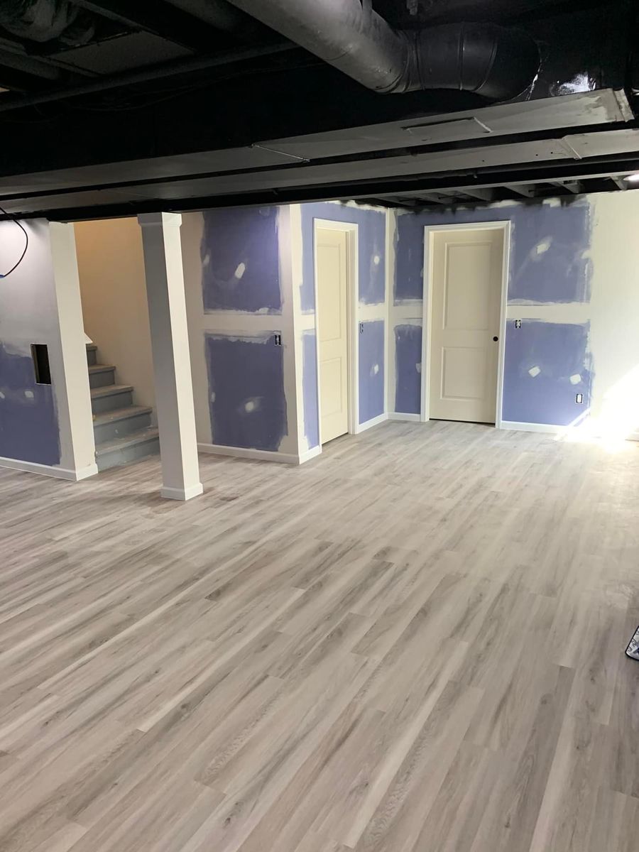 Finish Basement for Watson's Handyman Services in Genesee County, MI