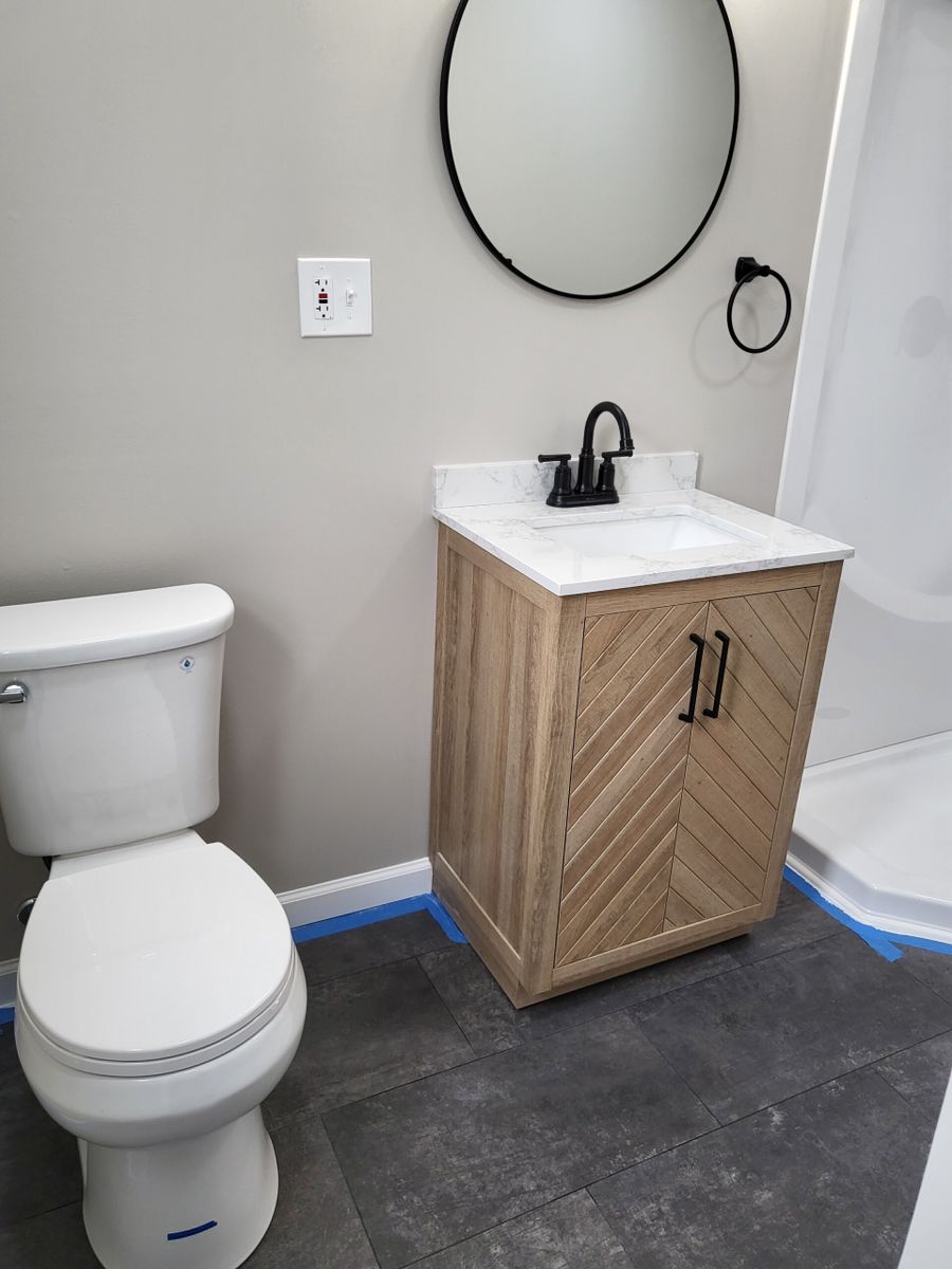 Bathroom Renovation for Clark Contracting in Chester County, PA