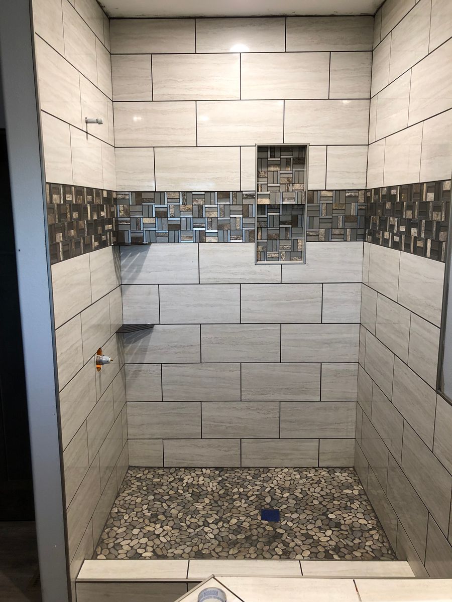 Bathroom Tiling for Dakota Tile & Stone in Belle Fourche, SD