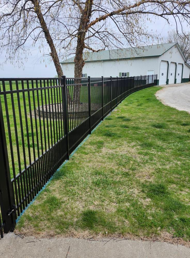 Fence Installation for HWY 2&65 Fabrication & Fencing in Humeston, IA