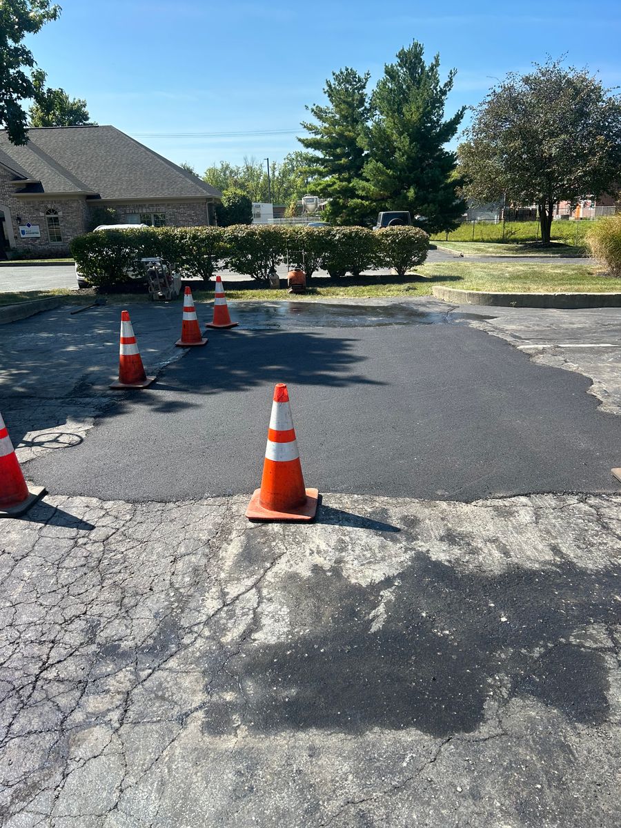 New residential Driveway for Always Sealcoating & Paving in Indianapolis, IN
