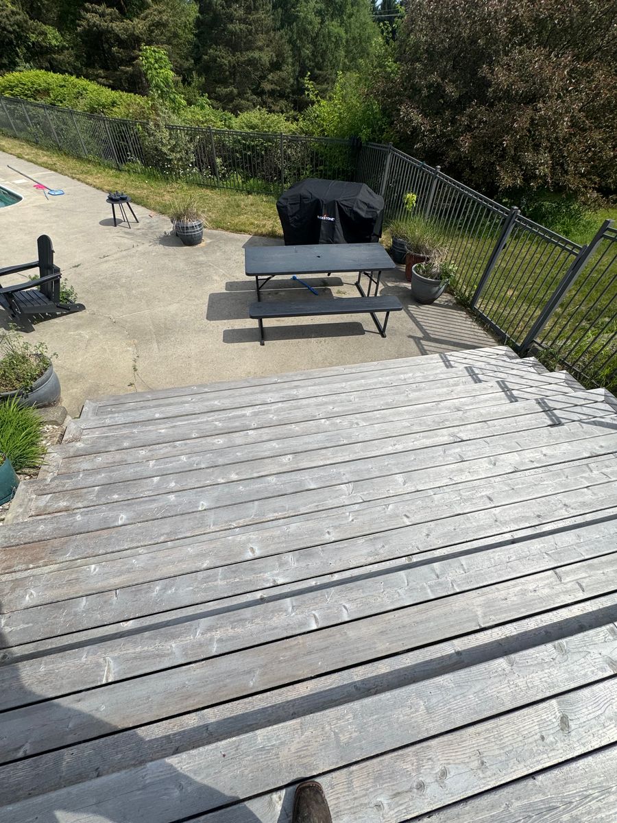 Deck & Patio Restoration for Fresh Water Pressure Washing & Services LLC in Traverse City, MI