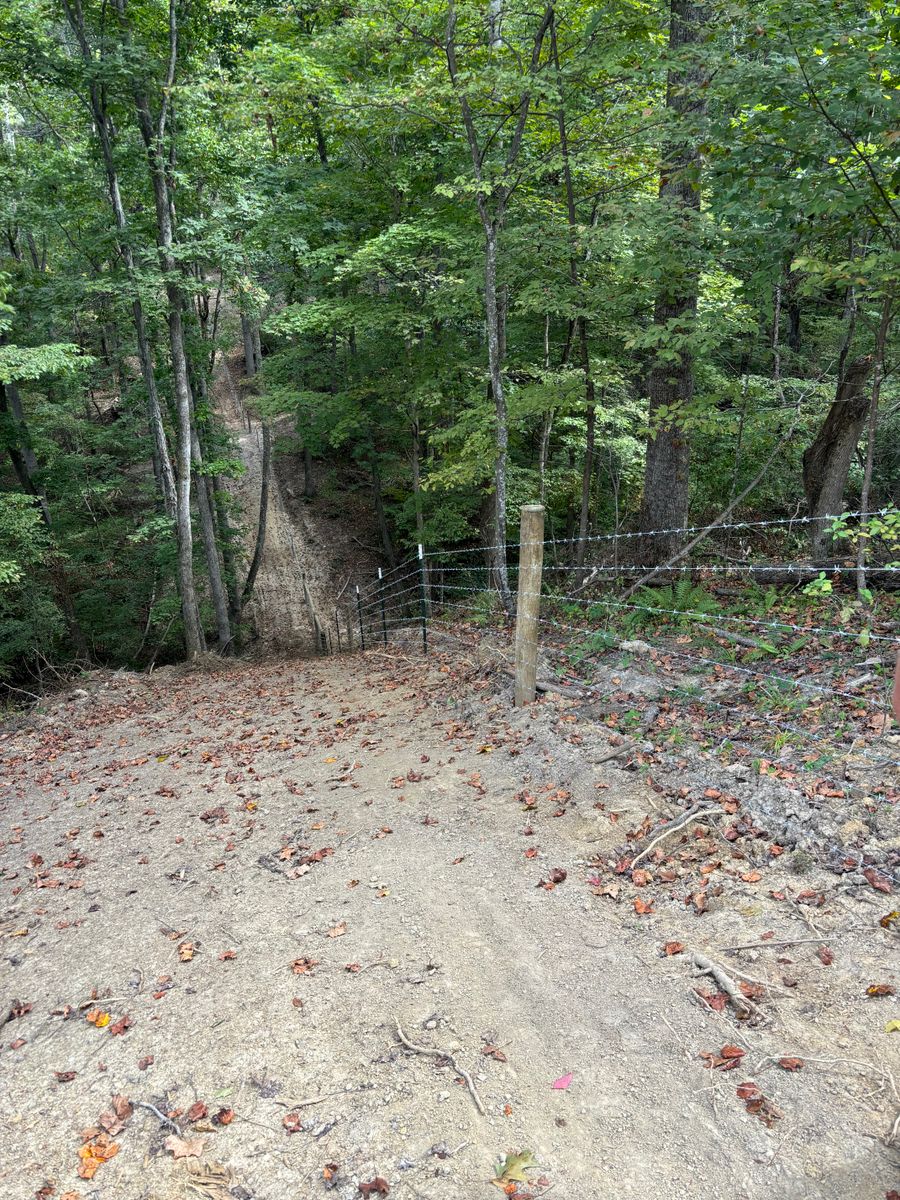 Grading & Excavating for LB Fencing & Services in Archdale, NC