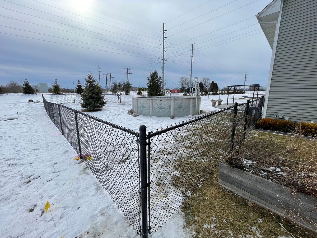 Chain Link Fencing for TMF Services in Lapeer County, MI