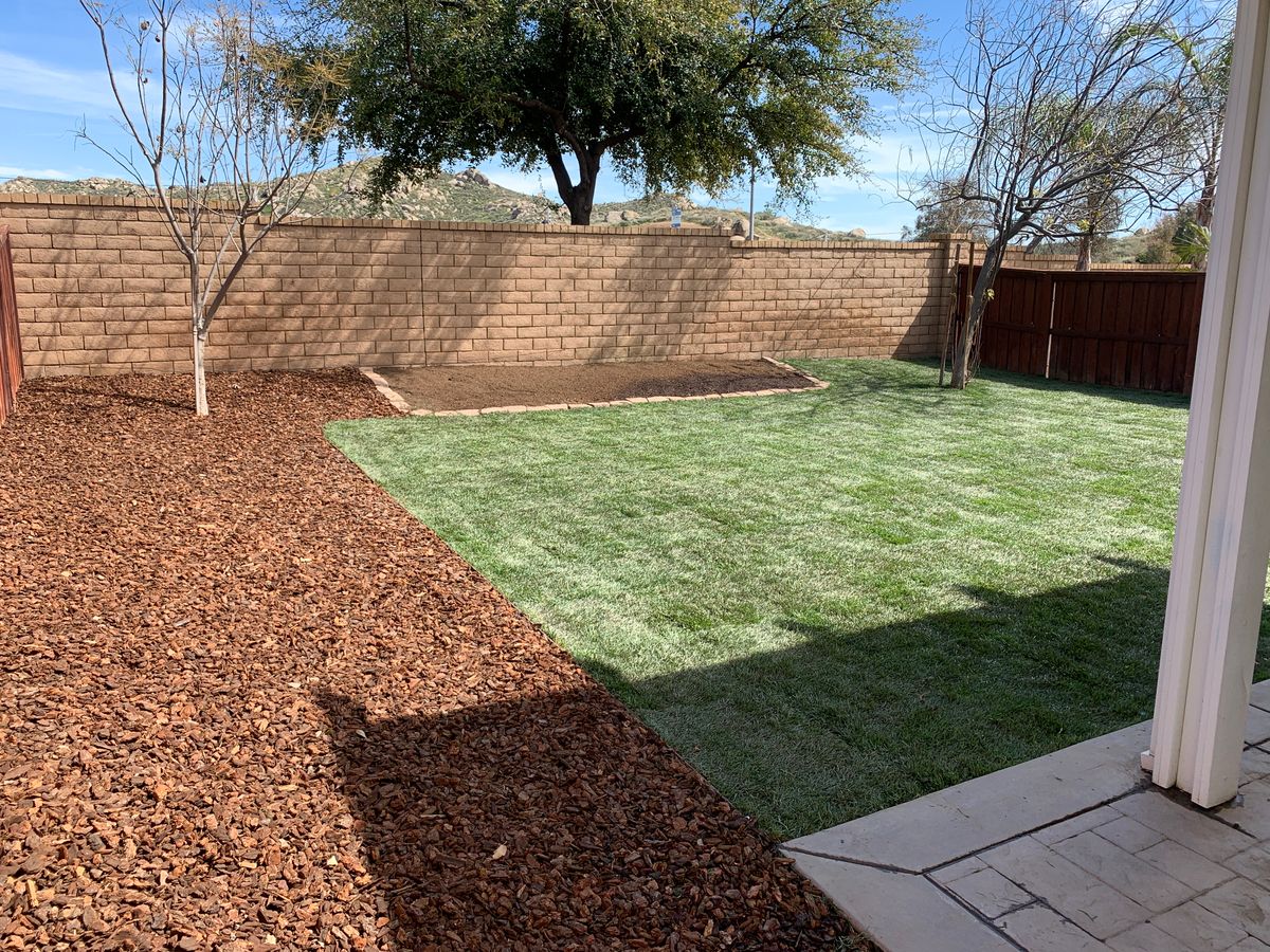 Artificial Turf Installation for Aidan Jade Landscaping in Riverside County, CA