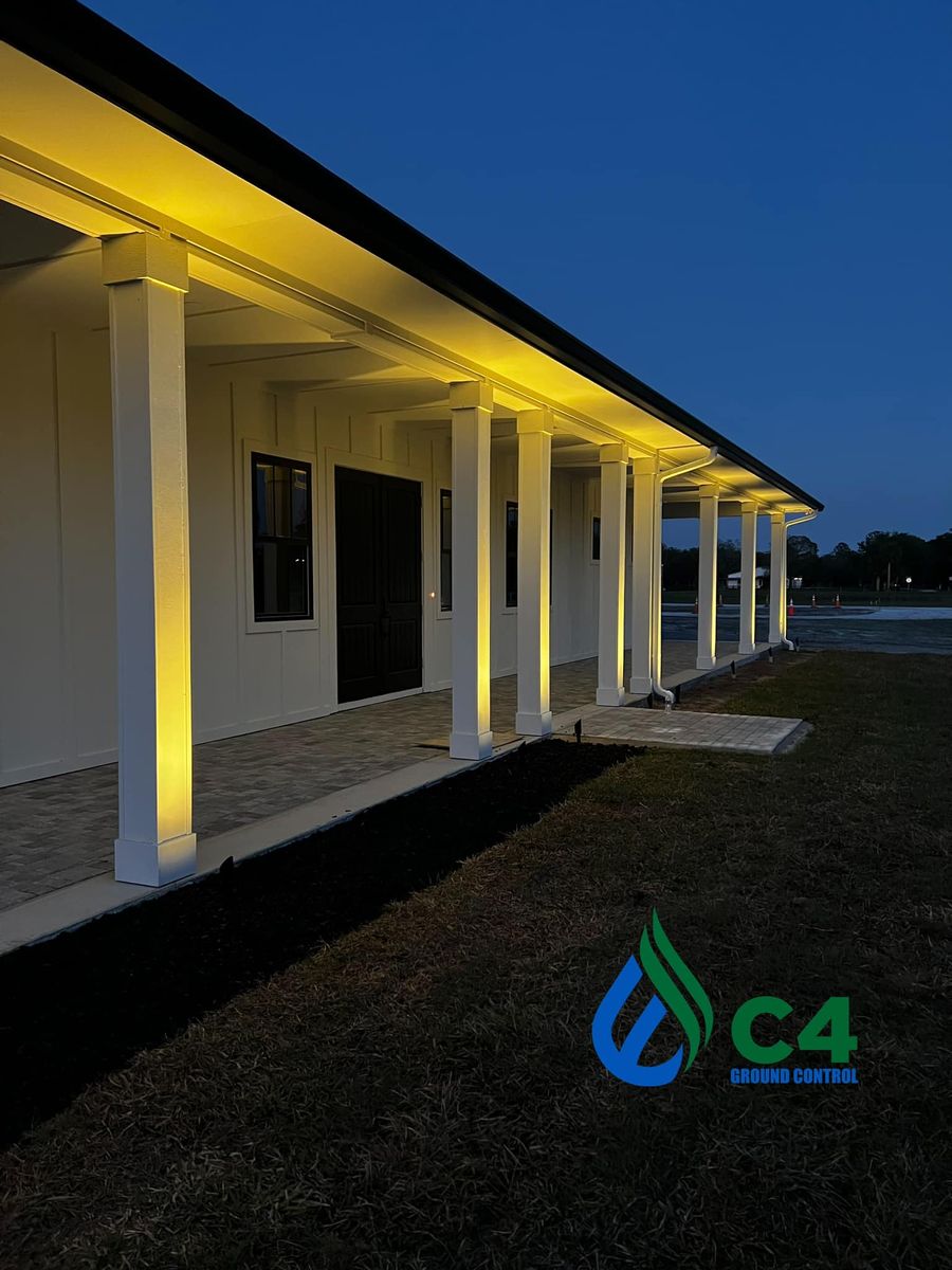 Outdoor Lighting for C4 Ground Control in Oviedo, FL