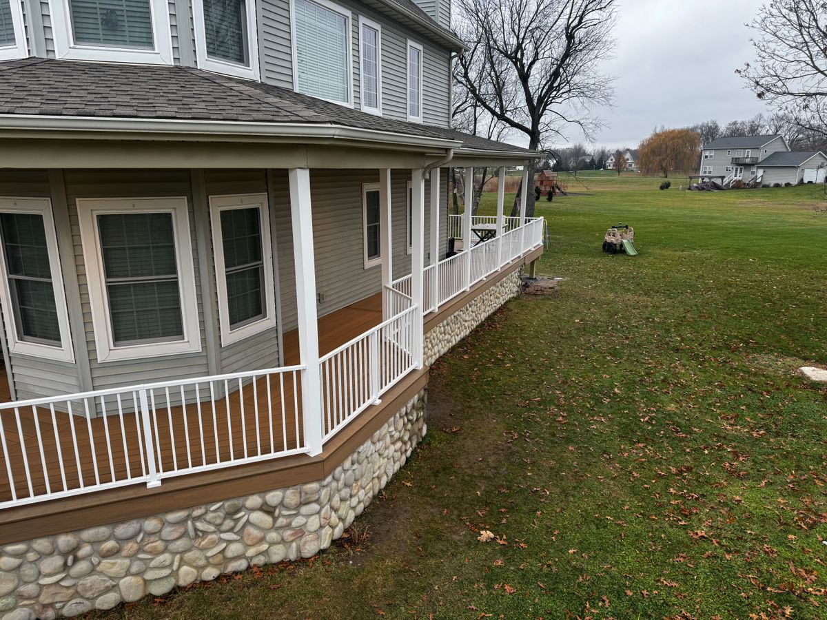 Decks and Patios for Risner Construction in De Motte, IN