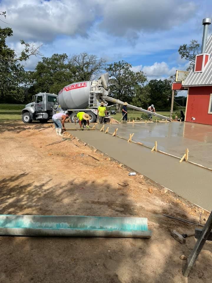 House Foundation Construction for 4L Concrete Solutions LLC in Bryan-College Station, TX