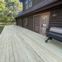 Deck & Fence Staining for Risner Construction in De Motte, IN