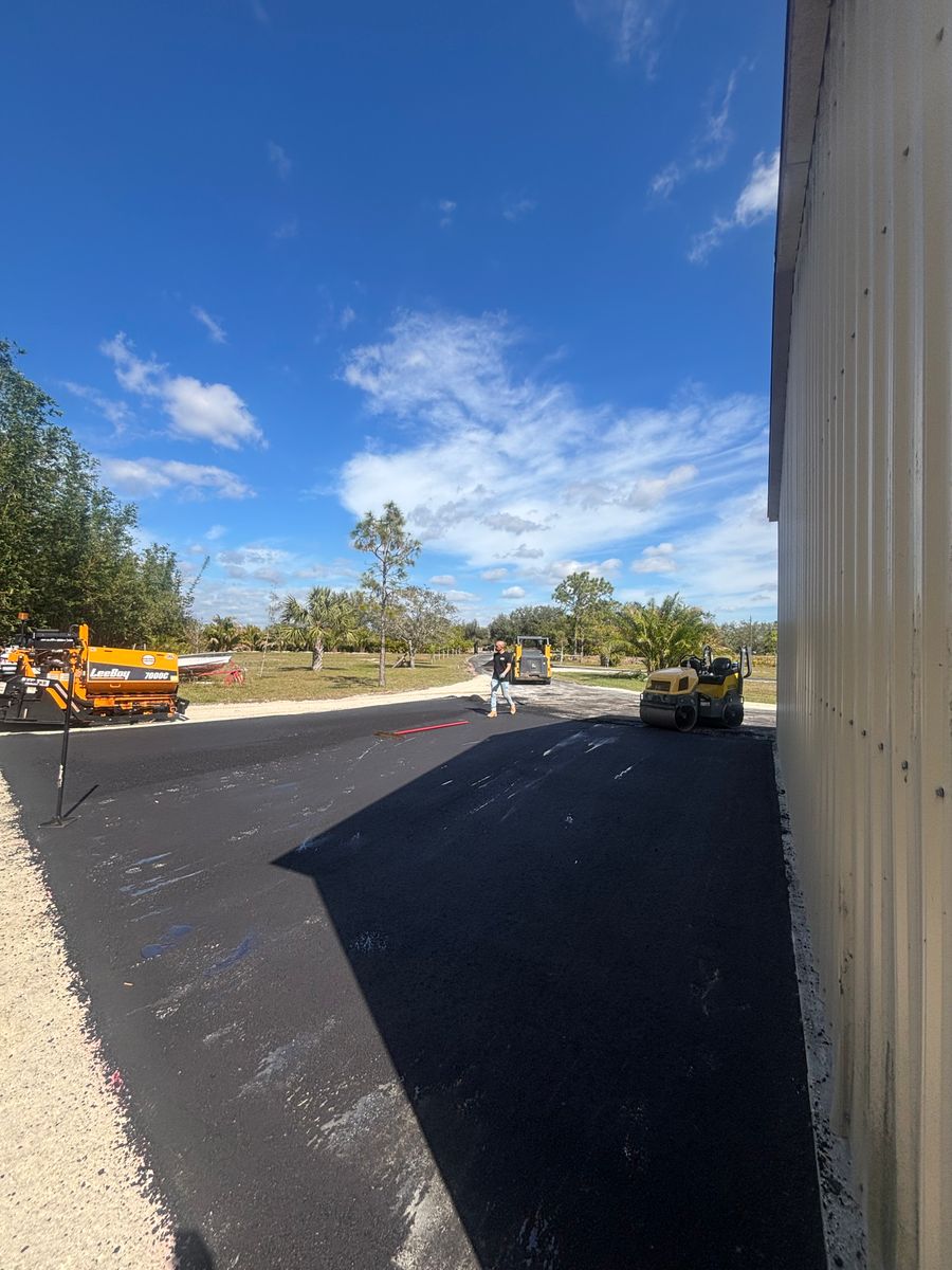 Asphalt Parking Lot Construction for Stanley & Sons Pavement in Naples, FL