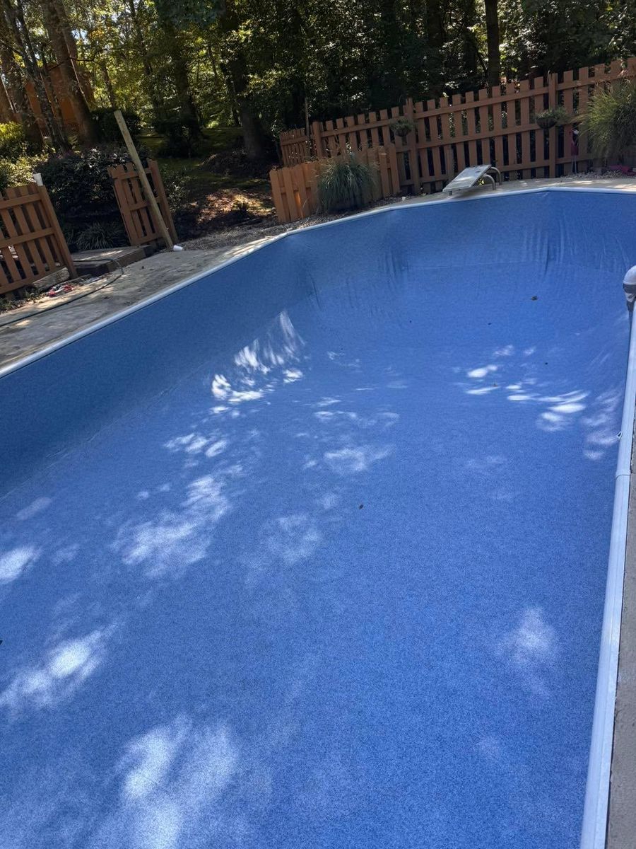 Remodel / Fill In deep End / Steps for Passmore Construction LLC in Dallas, NC