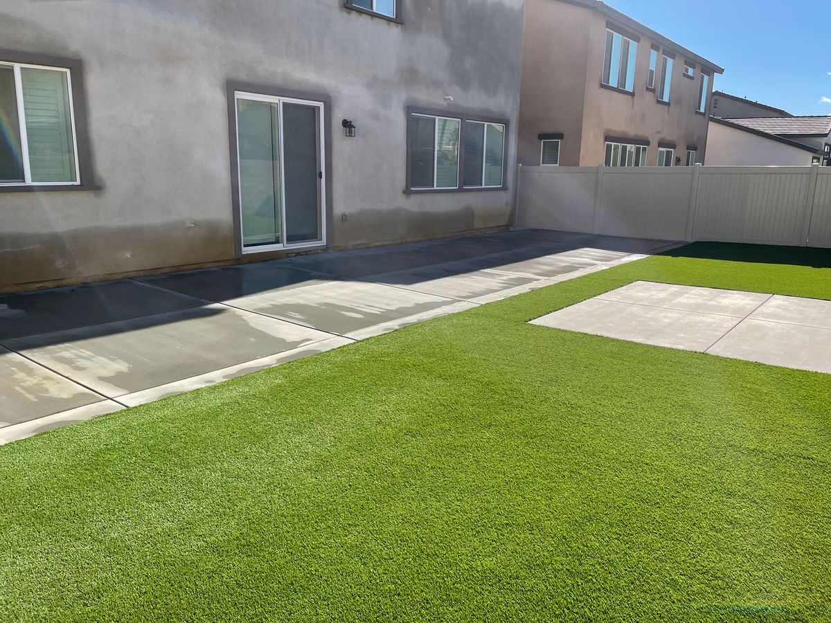 Concrete for Aidan Jade Landscaping in Riverside County, CA