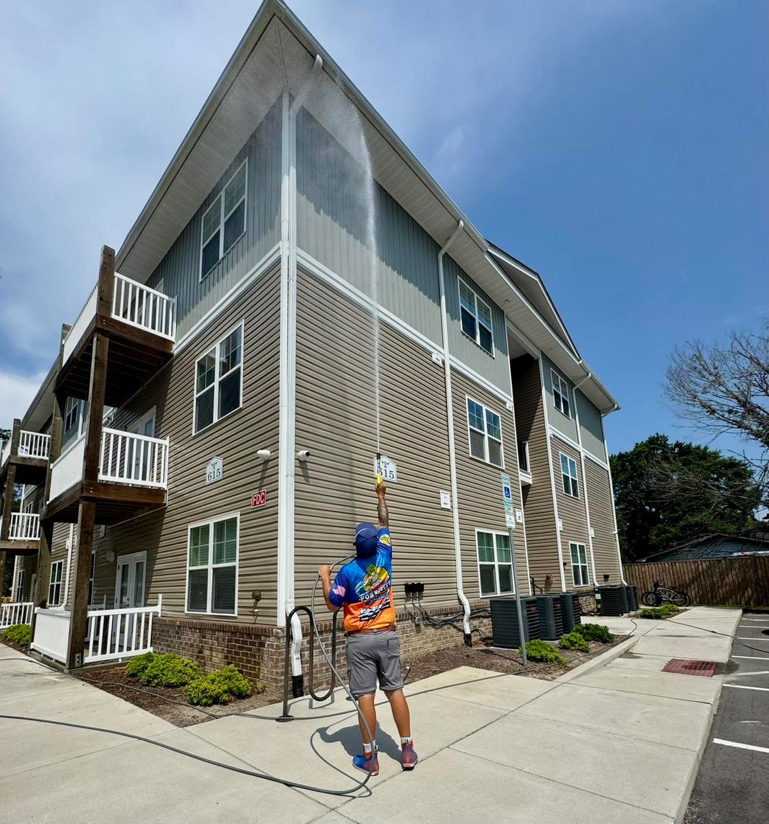 Deck Cleaning for Port City Power Washing in Wilmington, NC