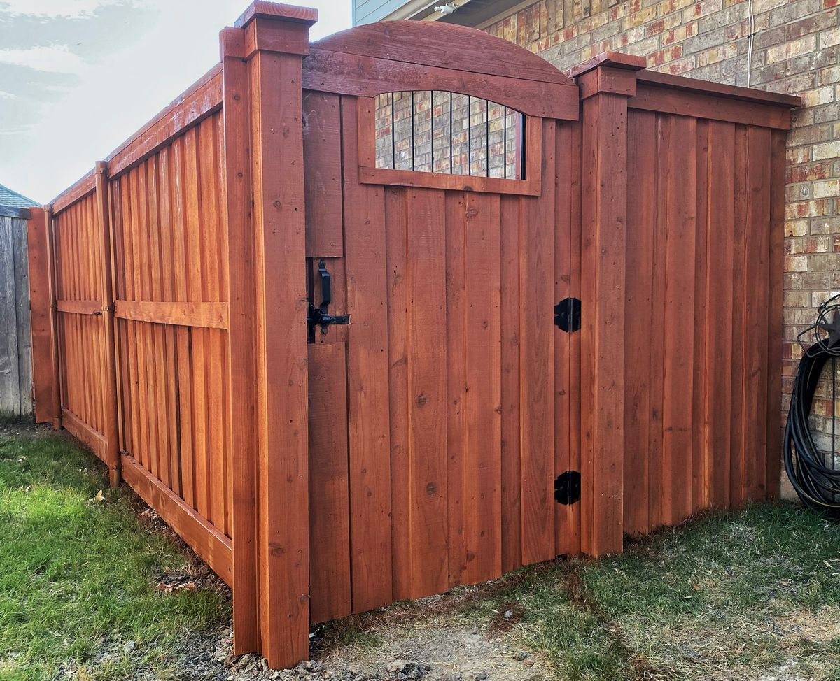 Driveway & Walkthrough Gates for Walker Custom Exteriors in Dallas, TX