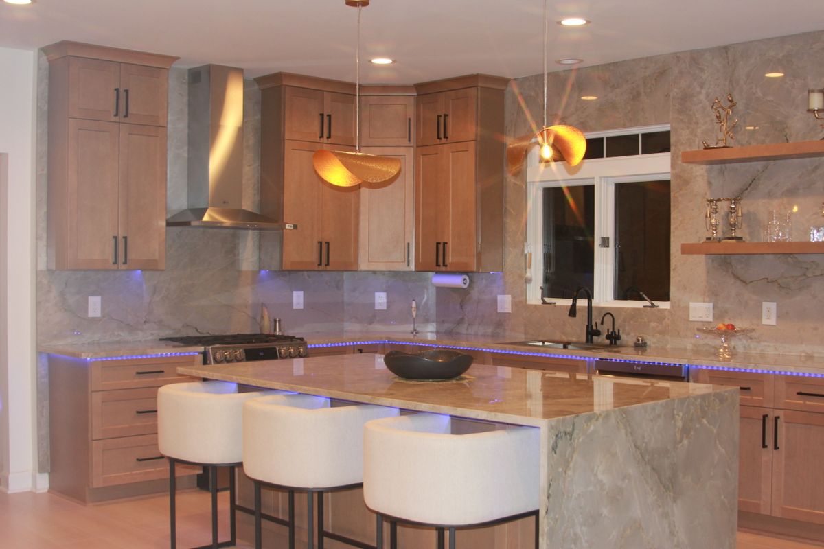 Kitchen Remodel for NOVA Construction Now in Arlington, VA