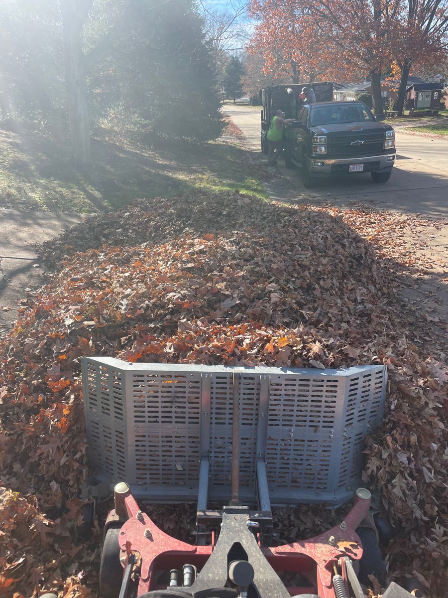 Fall Clean Up for Panovich Landscape & Snow Removal LLC in Akron, OH