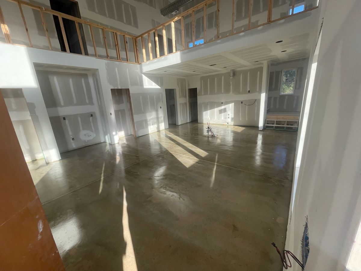 Concrete Slab Construction for DH Construction & Concrete in Roebuck, SC