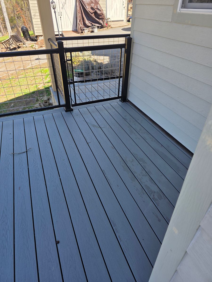 Deck Construction for Clear Path Contracting & Services Inc. in New Tazewell, TN