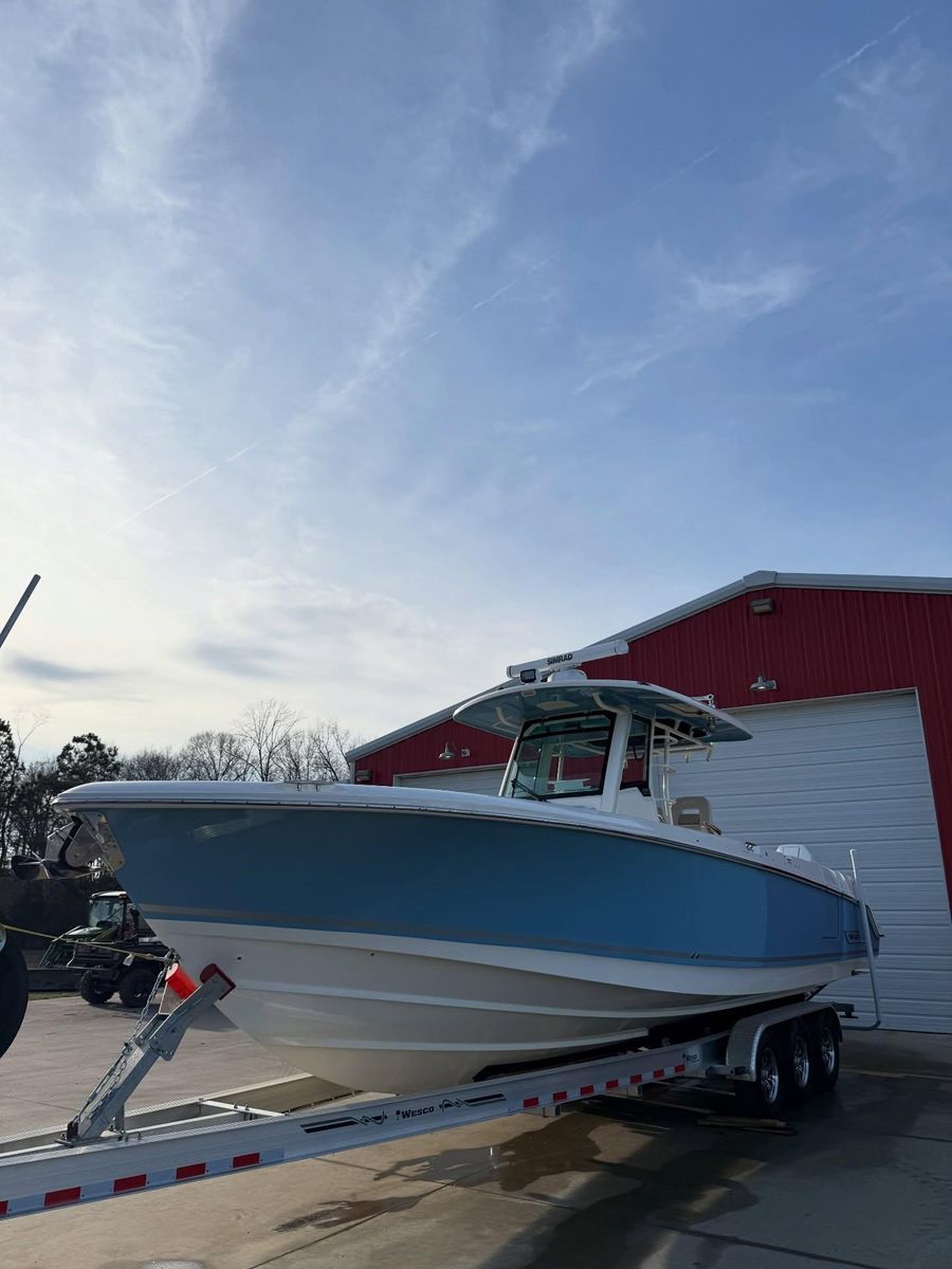 Boat Detail for Relentless Shine Mobile Detailing in Calabash, NC