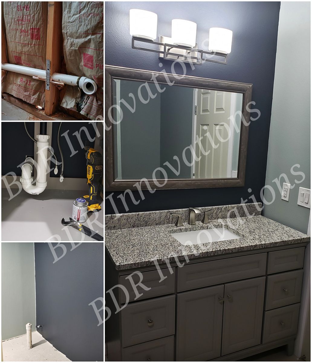 Bathroom Renovation for BDR Innovations in El Paso, TX