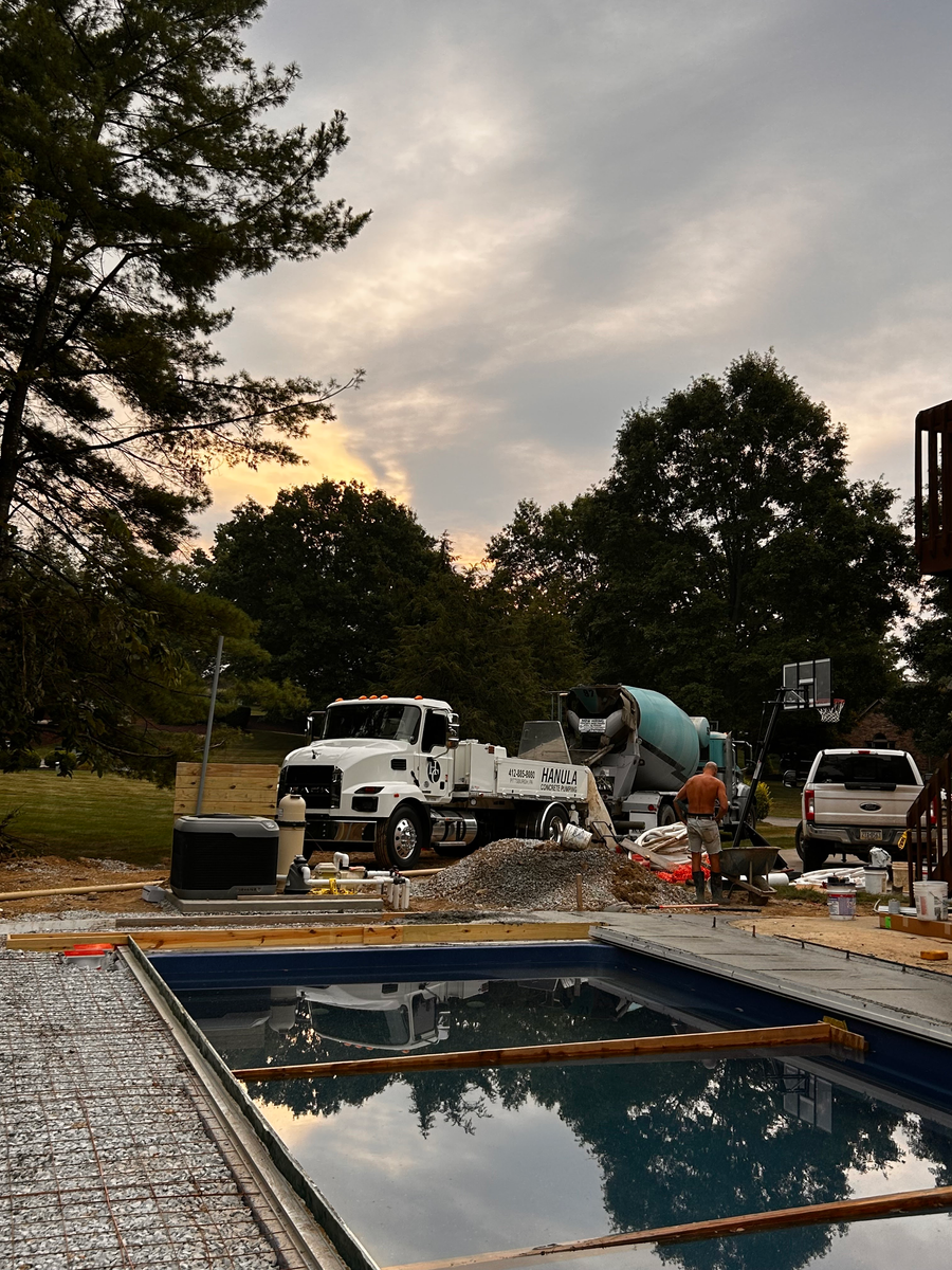 Poured Concrete Walls for Hanula Concrete Pumping in Pittsburgh, PA