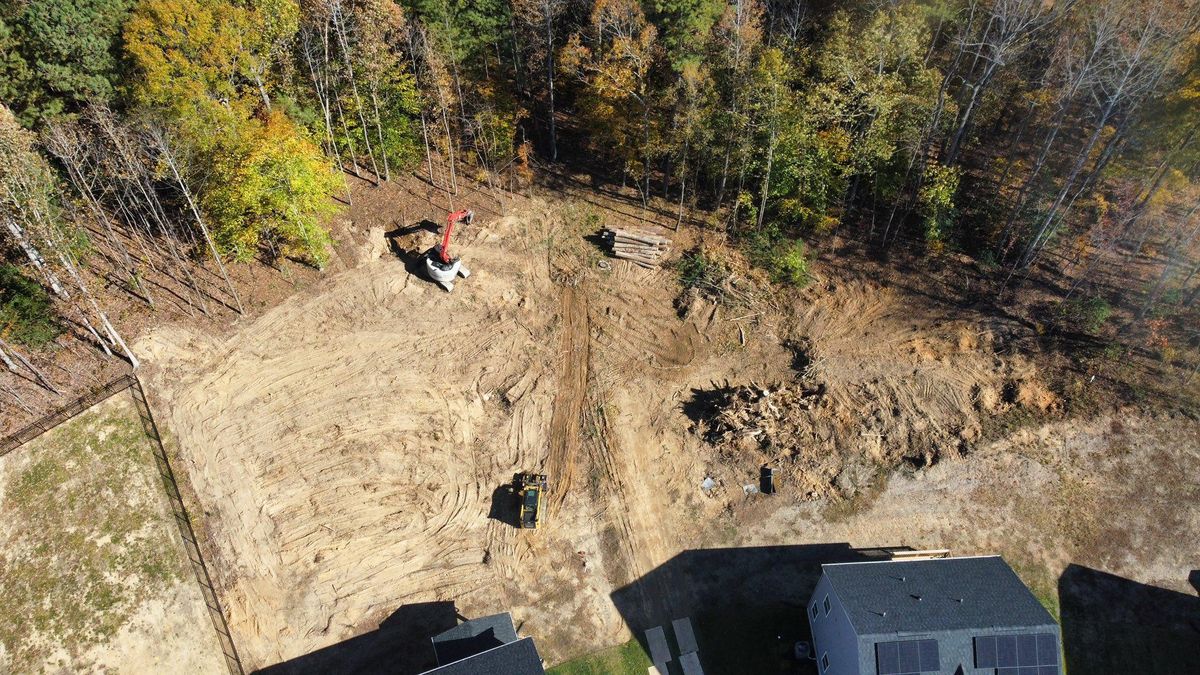 Site Preparation for Riverside General Contracting in Cartersville, VA