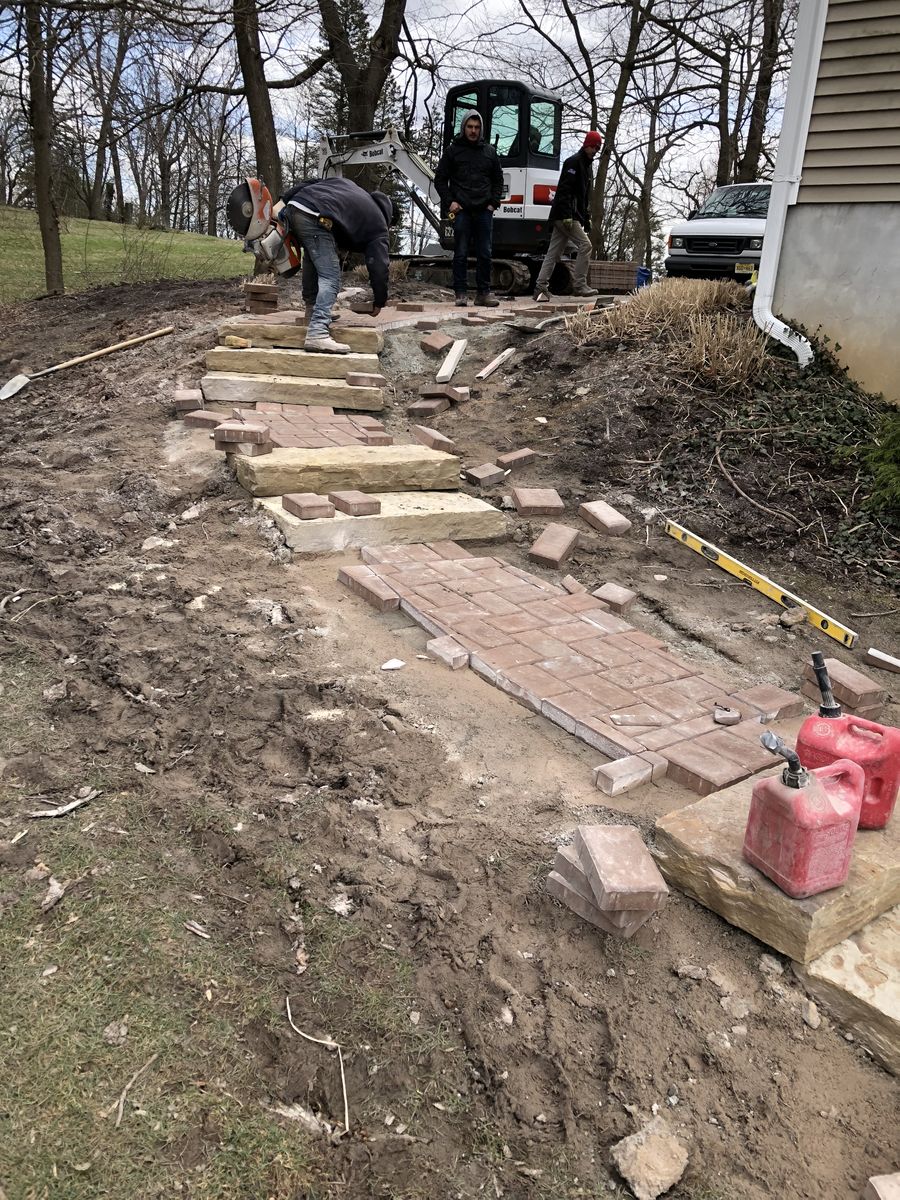 Masonry for Nicopal Construction LLC in Bergen County, NJ