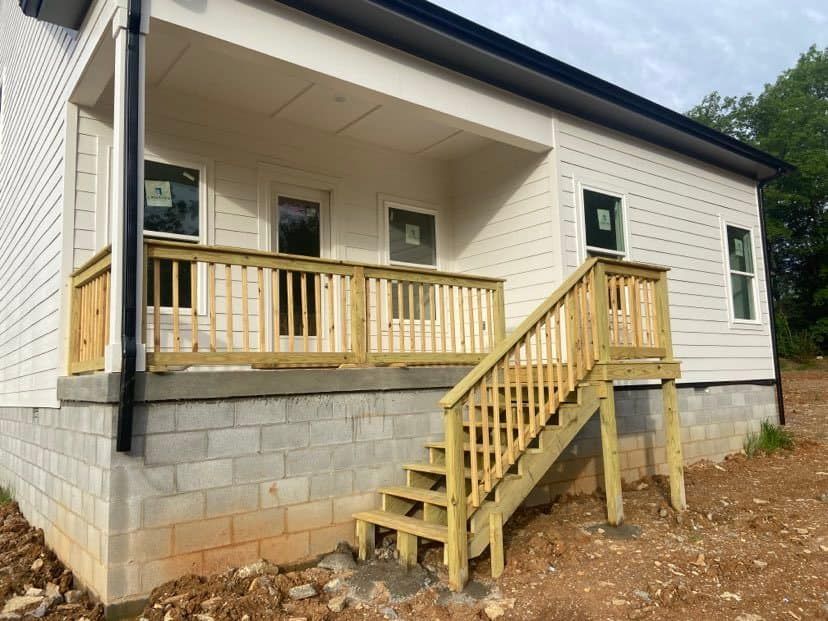 Deck & Patio Installation for A Step Above Construction in Woodbury, TN
