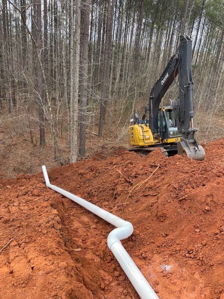 Siphon systems for Southern Land Improvements in Edgefield, SC