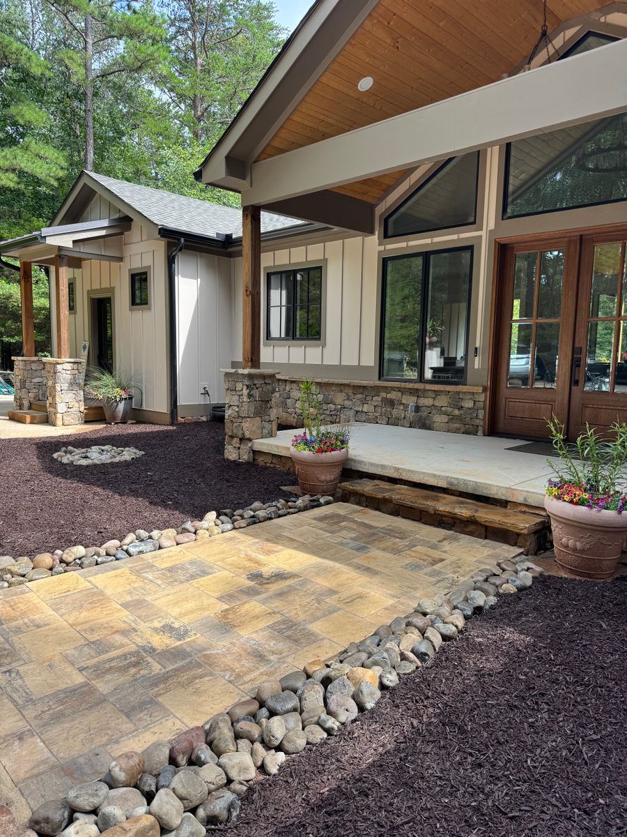 Hardscape Installation for Peach State Landscaping in Hartwell, GA