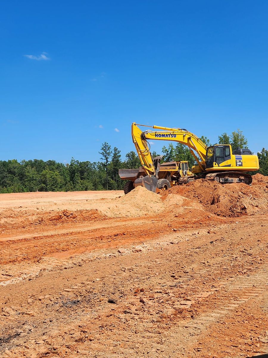 Residential & Commercial Excavation for Tri Services in Milledgeville, GA