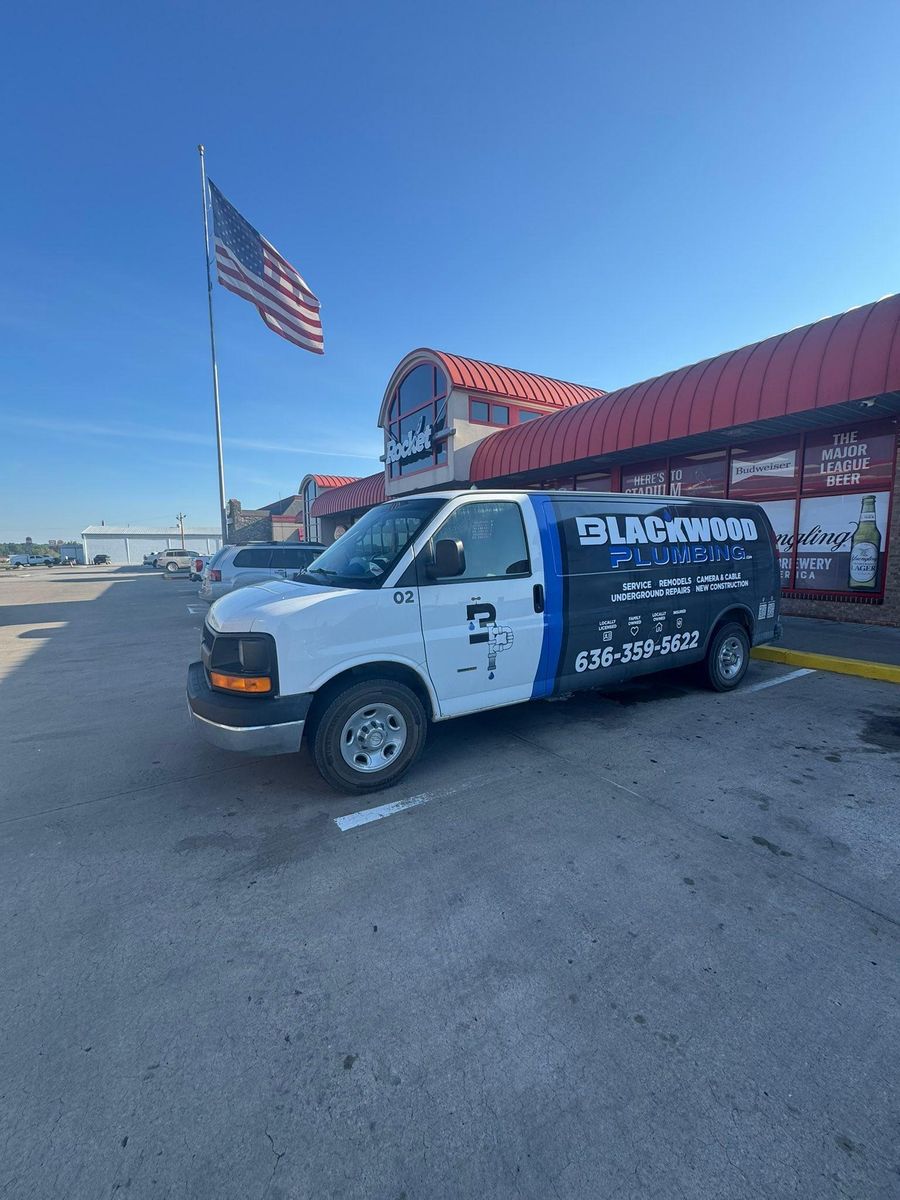 Plumbing for Blackwood Plumbing LLC in Warrenton, MO