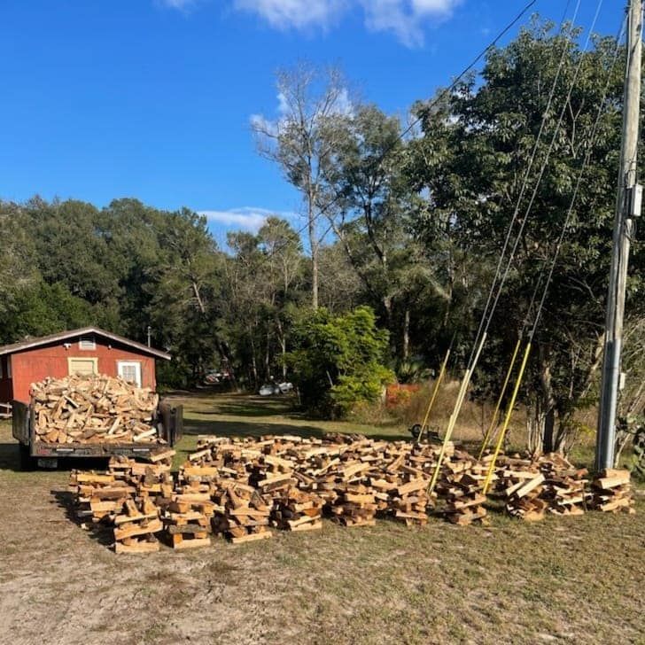 Firewood Sales for Daniel Hickey’s Tree Service in DeLand, FL