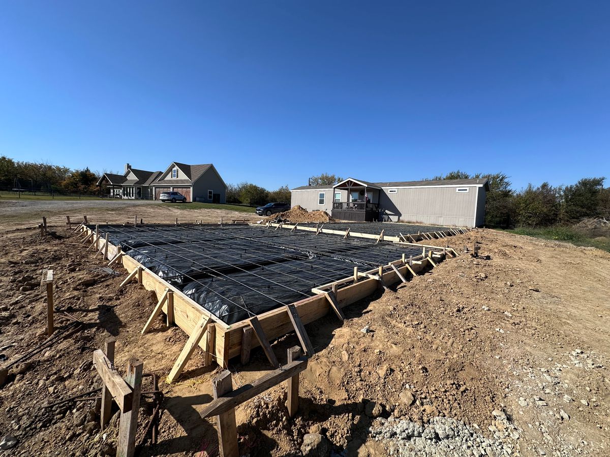 Concrete Slab Construction for Concrete Jungle in Dallas, TX