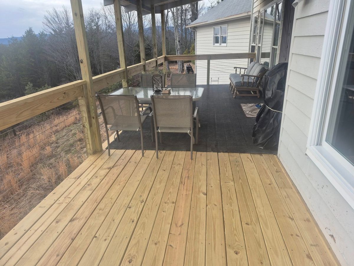 Deck & Patio Installation for SBCW Construction in Flowery Branch, GA