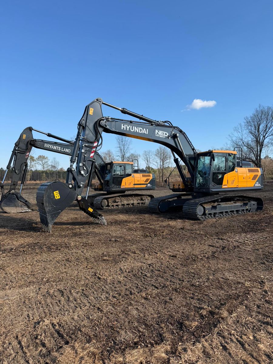 Land Clearing for Bryant's Land Services in Forsyth, GA