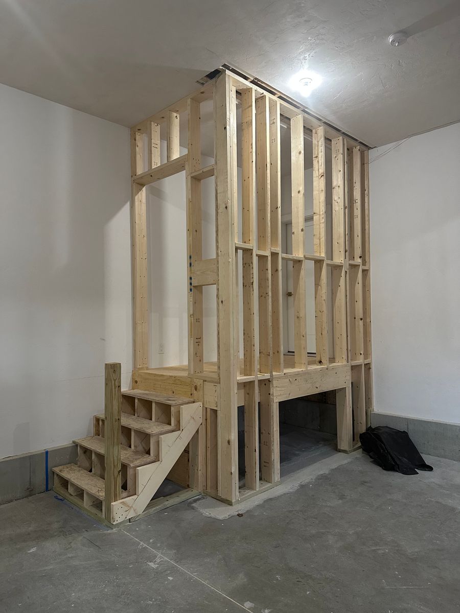 Basement Renovation for D. Duby Construction in Billerica, MA